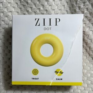 ZIIP Dot Skincare Device in Yellow